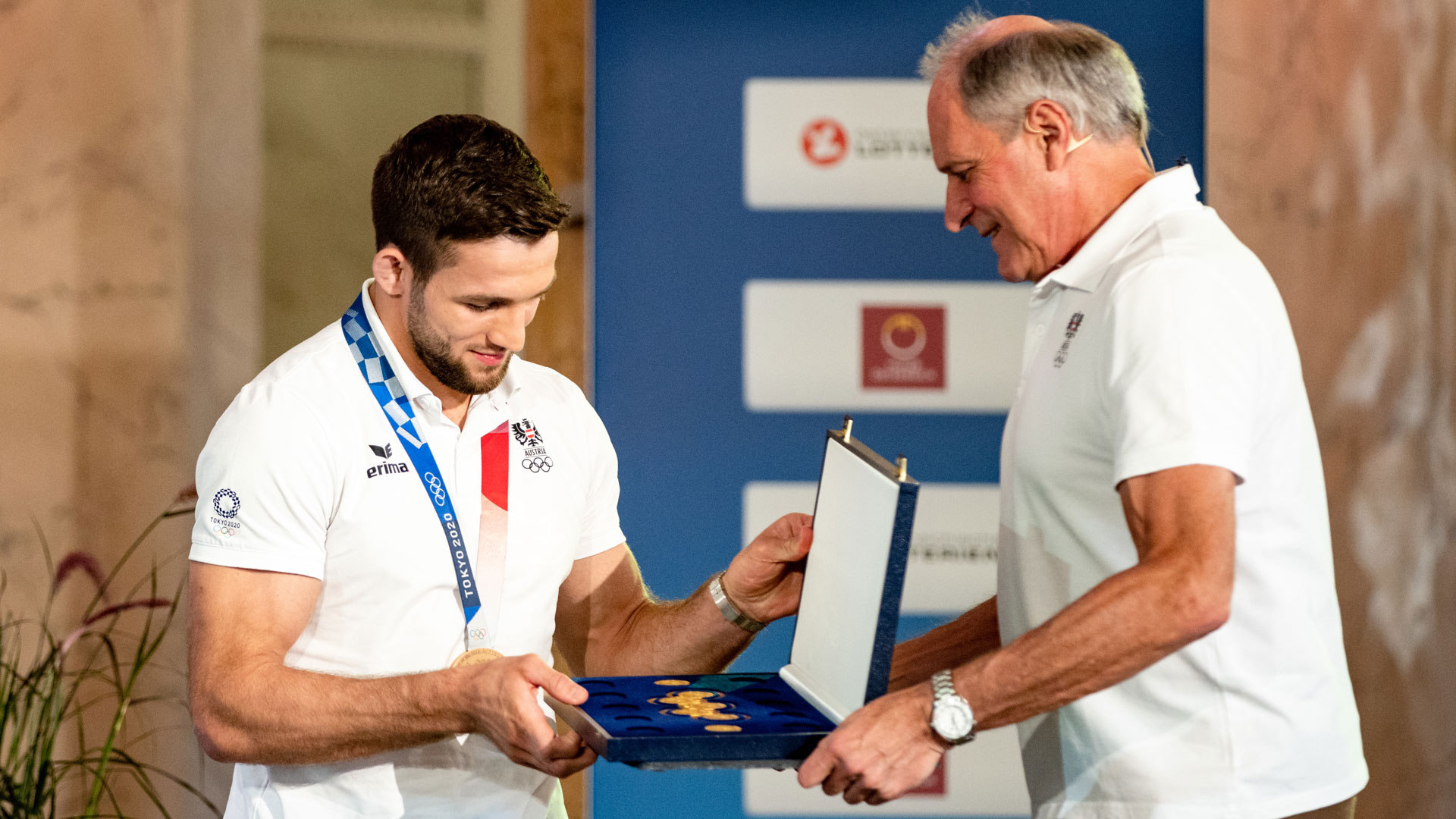 Medaillen-Empfang - Judo Austria