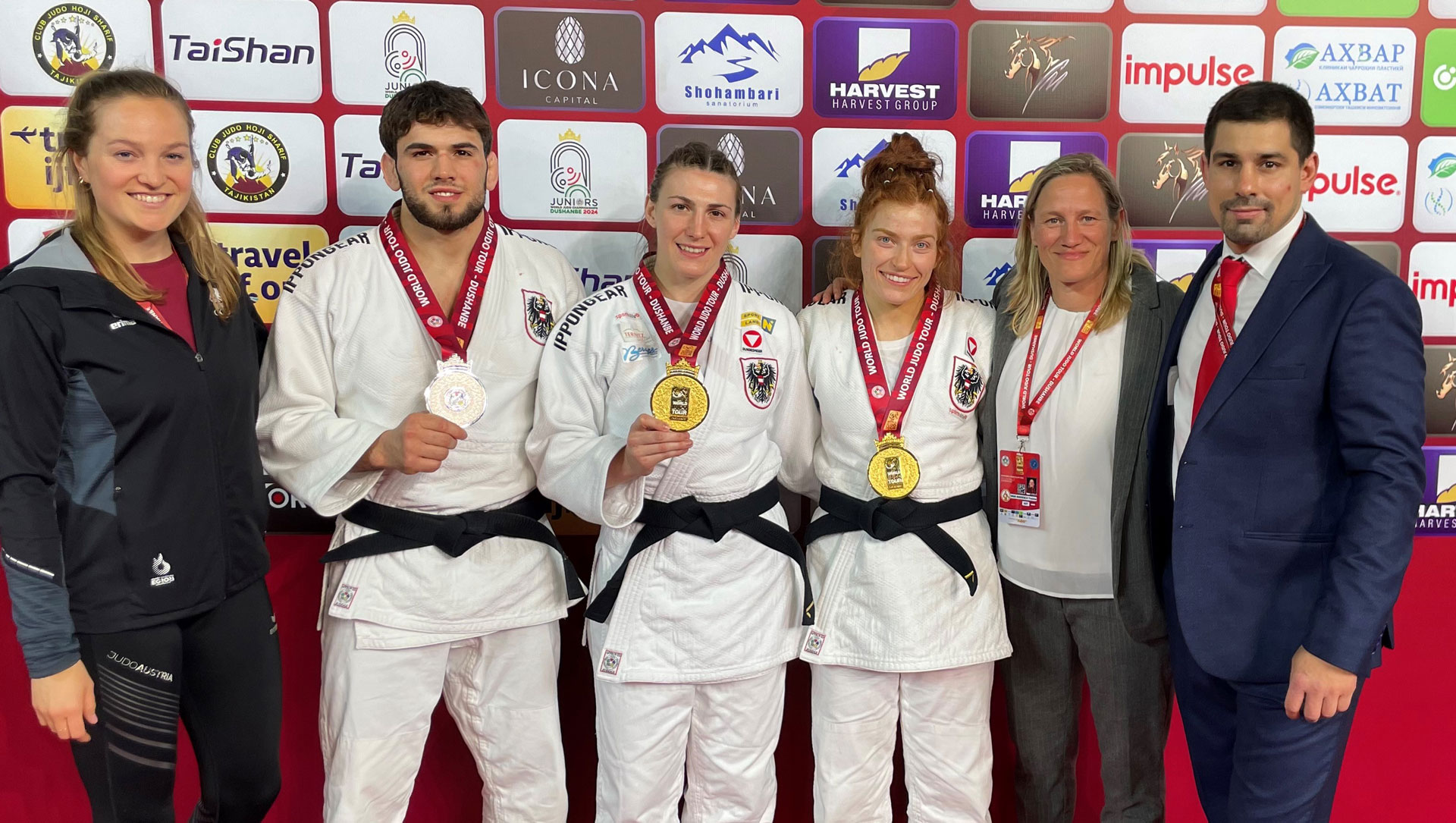 Historic Day for Judo Austria Double Gold and a Silver at Judo Grand